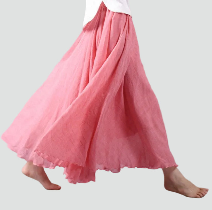 Women's Maxi Skirt | Boho Style & Flowy Fit 7