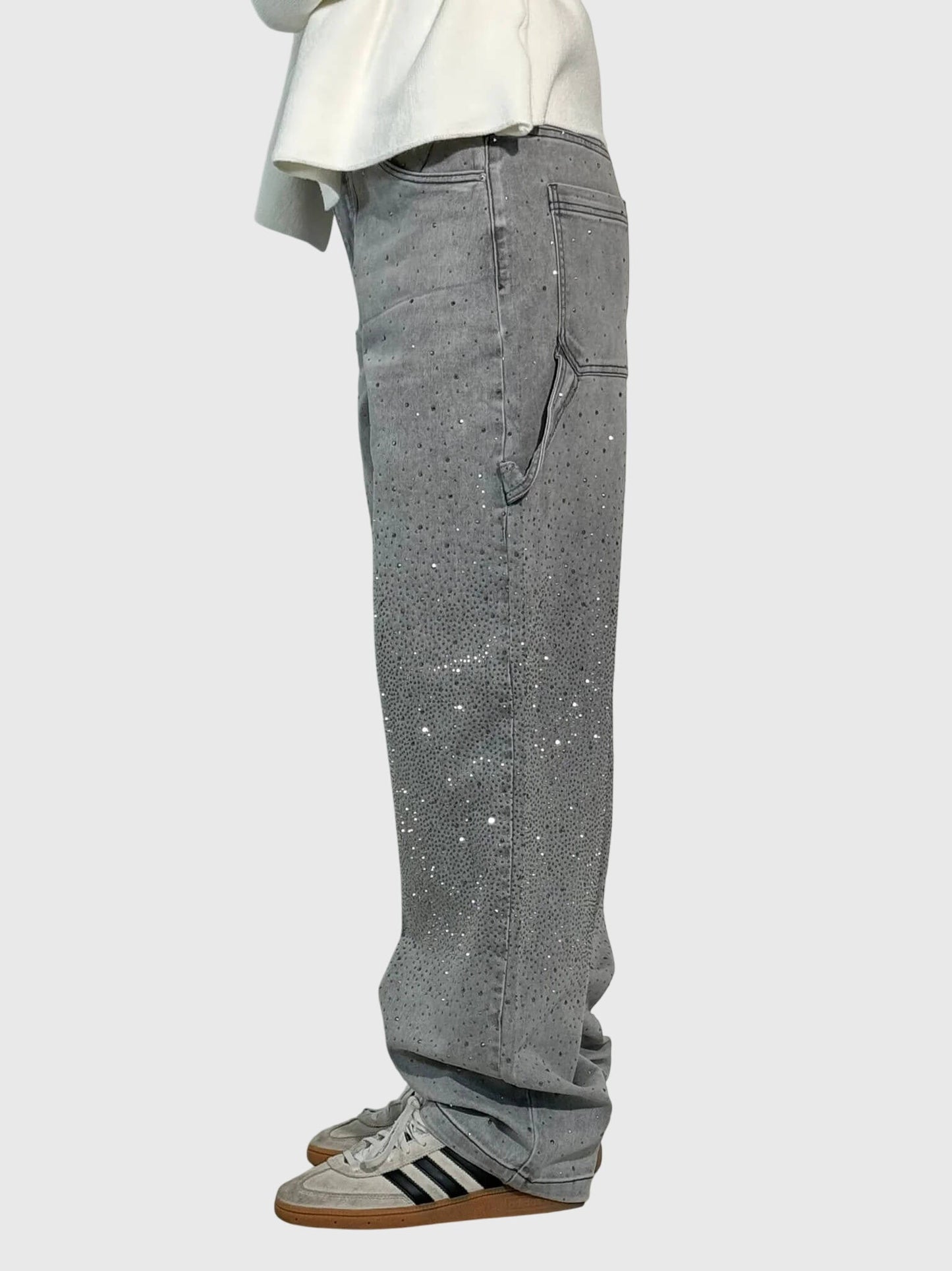 Stella™ | Chic Diamond-Patterned Trousers for Any Occasion