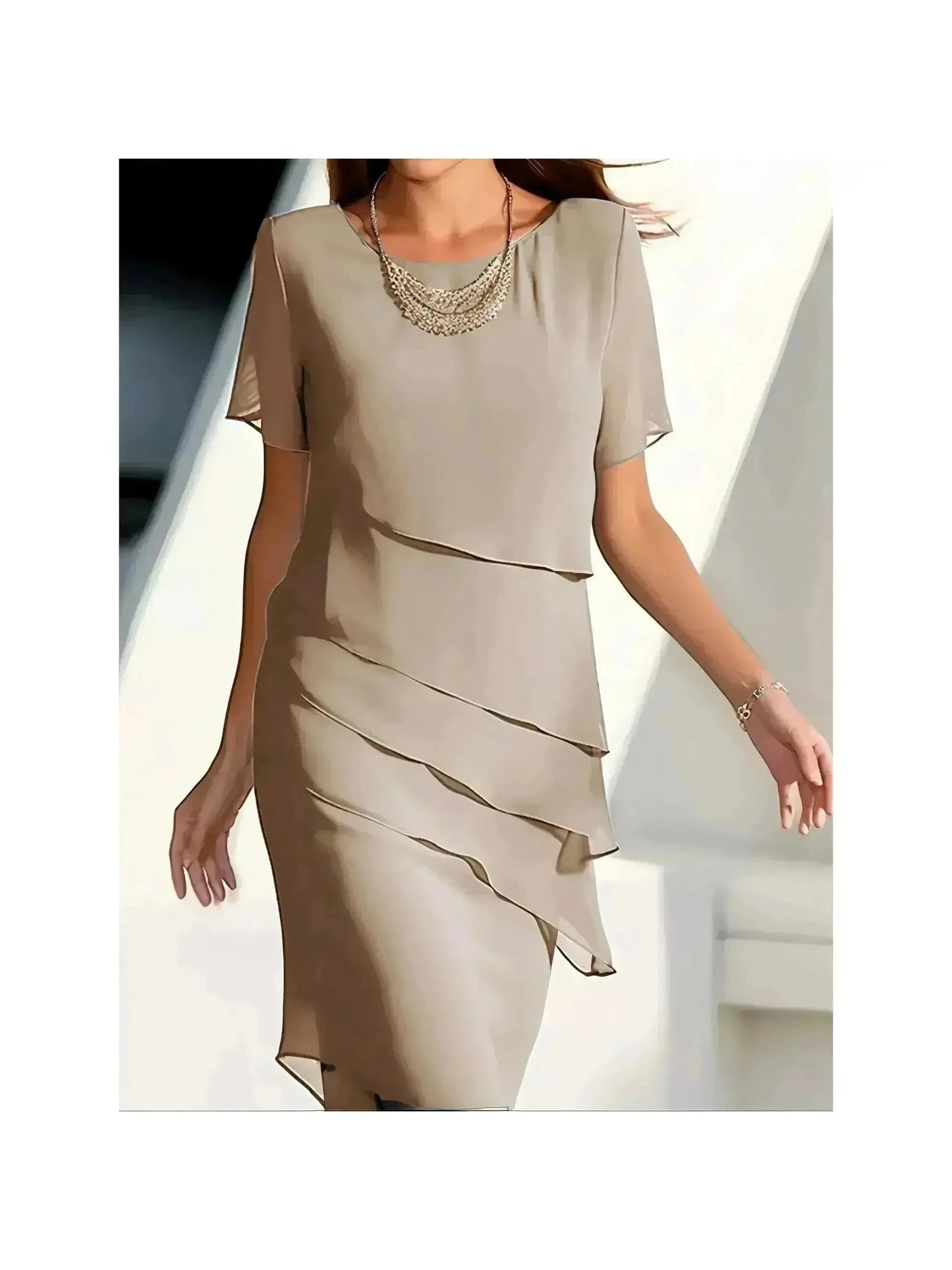 Becci | Elegant Dress with Tummy-Flattering Design 3