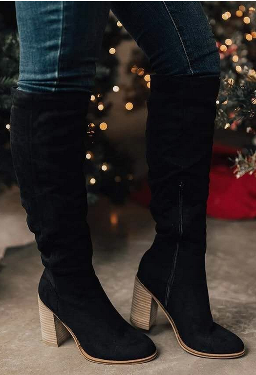 Eliana Suede Knee Boots for Chic Fall Style