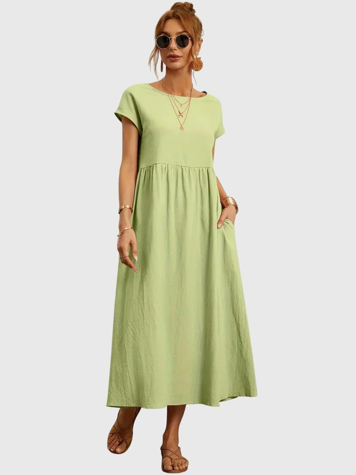 Giselle - Chic Pocket Dress for Any Occasion