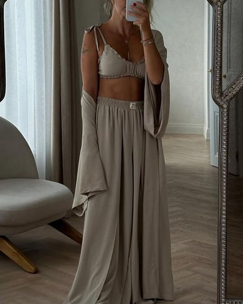 Iana | Stylish Knit Cardigan Set for Everyday Wear
