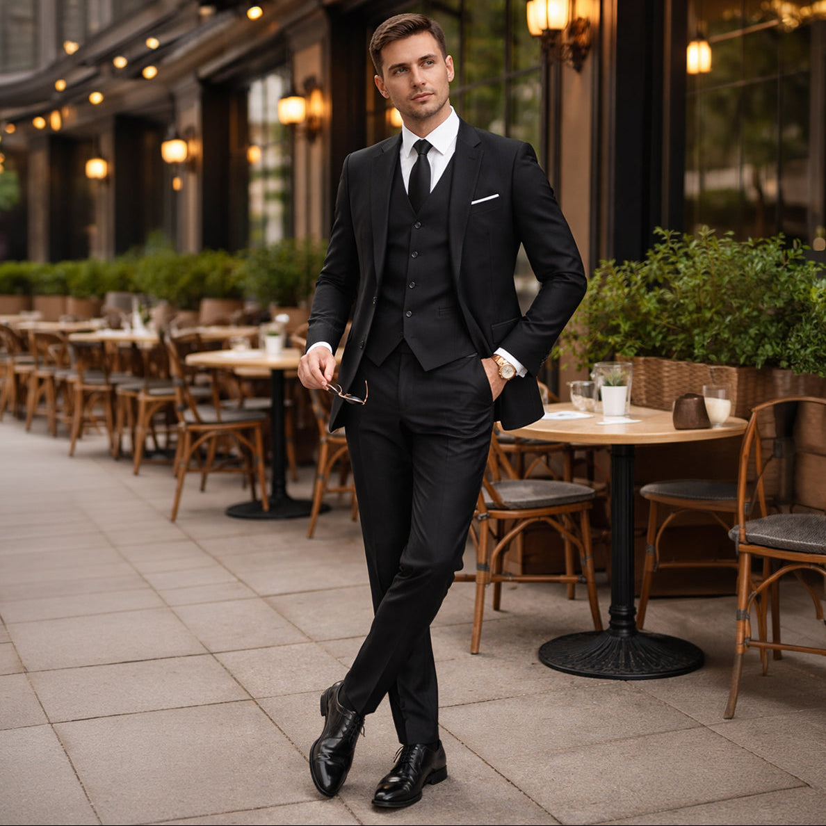 Men's 3-Piece Suit | Slim Fit & Tailored Comfort 12