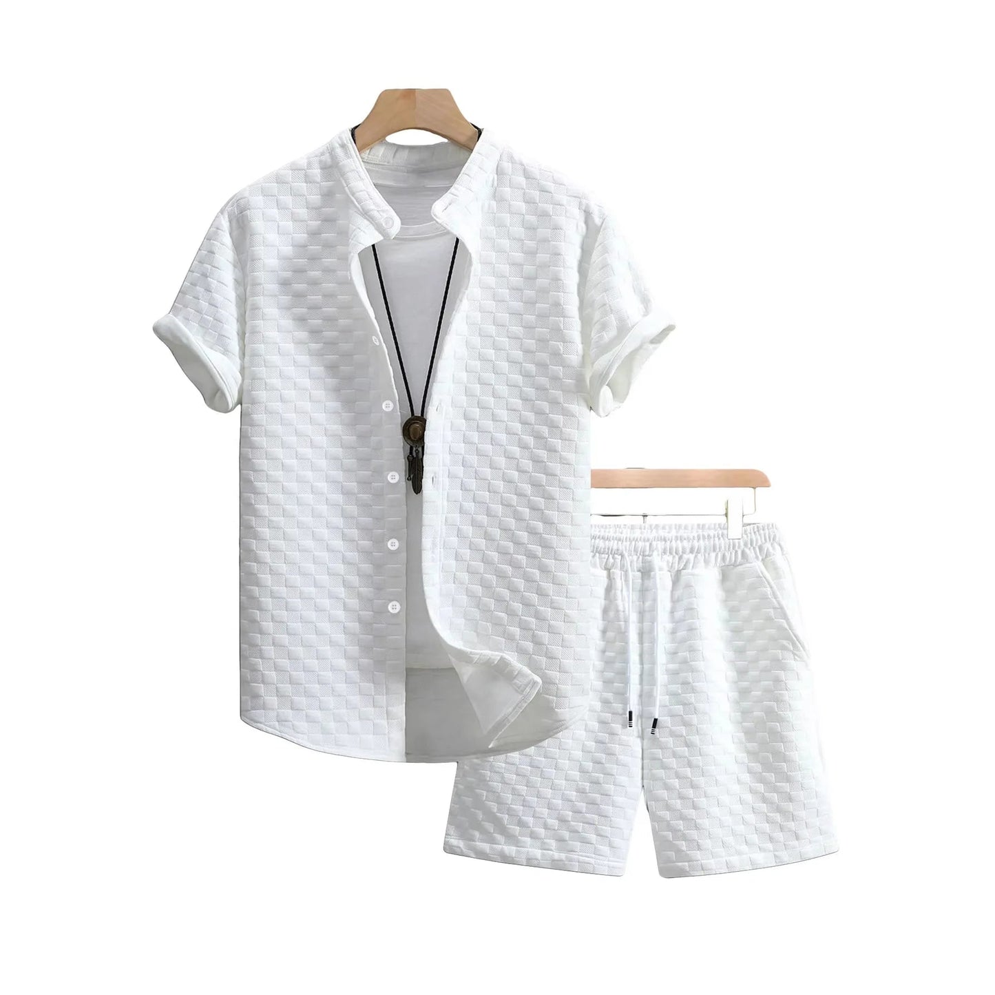 Men's Two Piece Set | Matching Shirt & Shorts