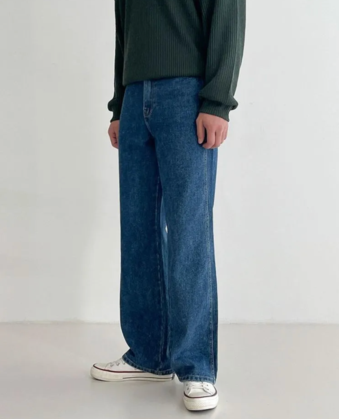 Men's Denim Jeans | Loose Fit Relaxed Style & Everyday Comfort