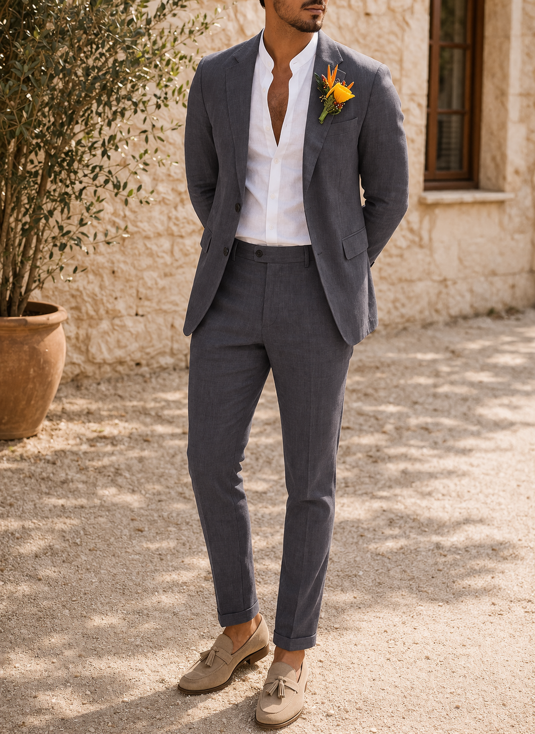 Men's Wedding Suit | Tailored Two-Piece