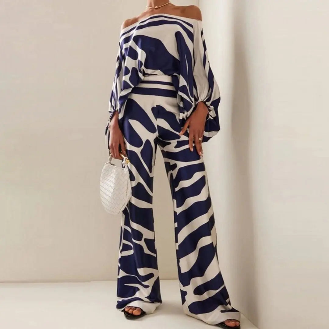 Off-Shoulder Two Piece Summer Outfit for Women – Chic & Comfortable Style 9