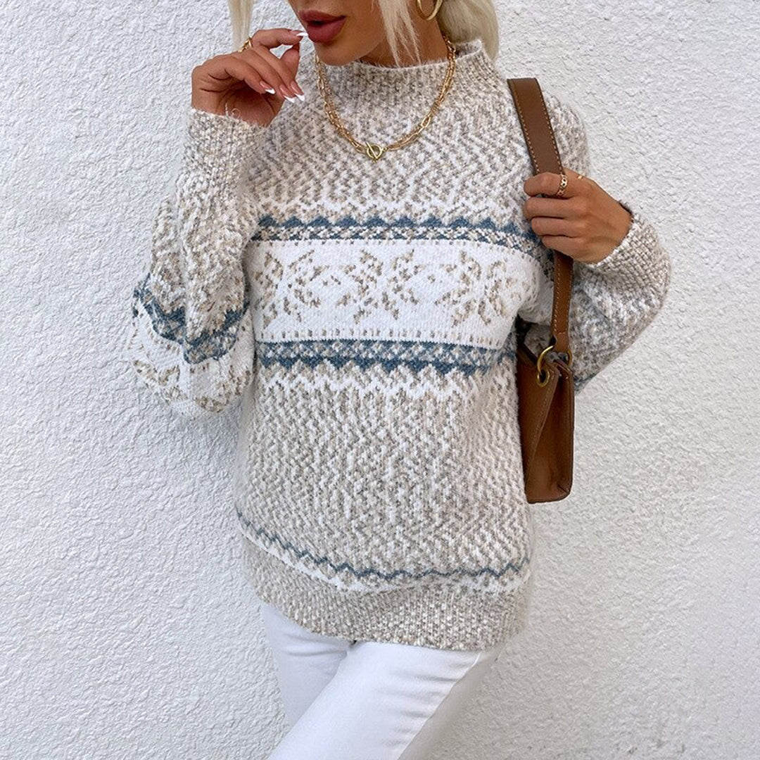 Ribbed Knit Sweater for Stylish Layering