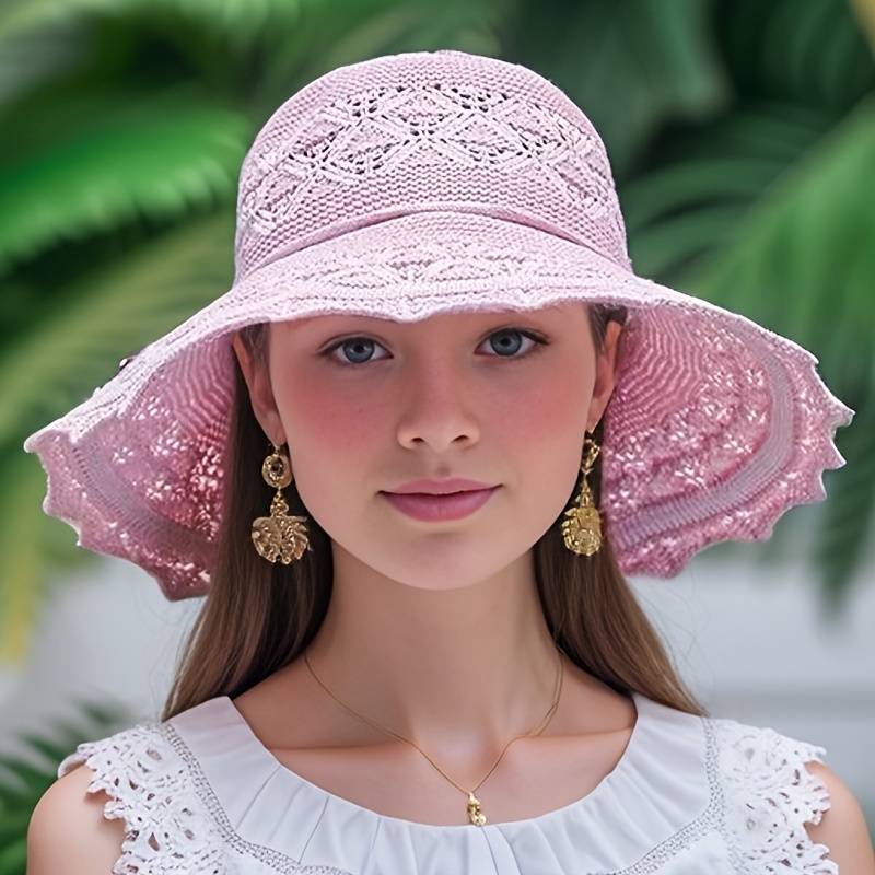 Stylish Wide-Brim Sun Hat for Outdoor Adventures