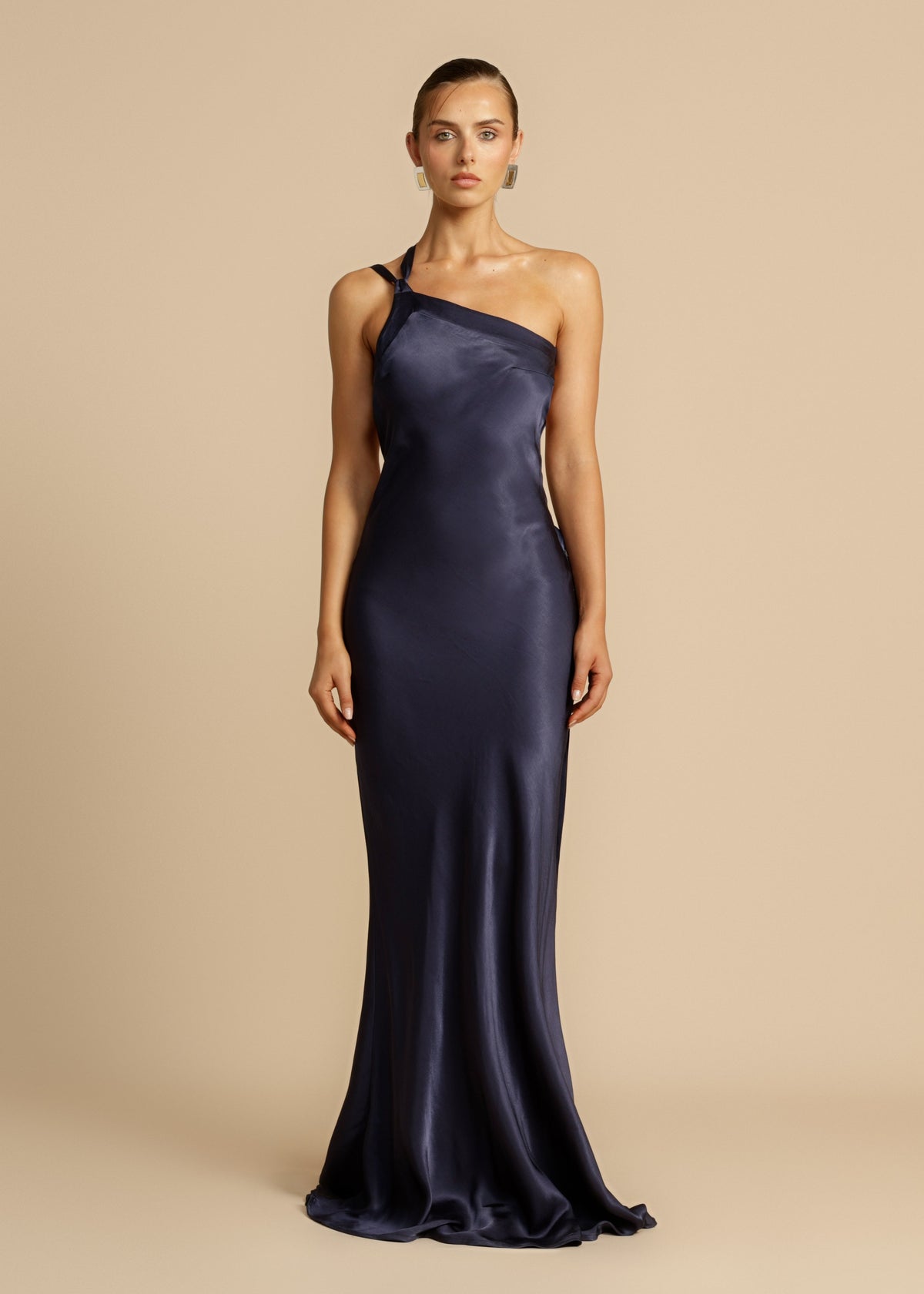 Wedding Guest Dress | One-Shoulder Maxi