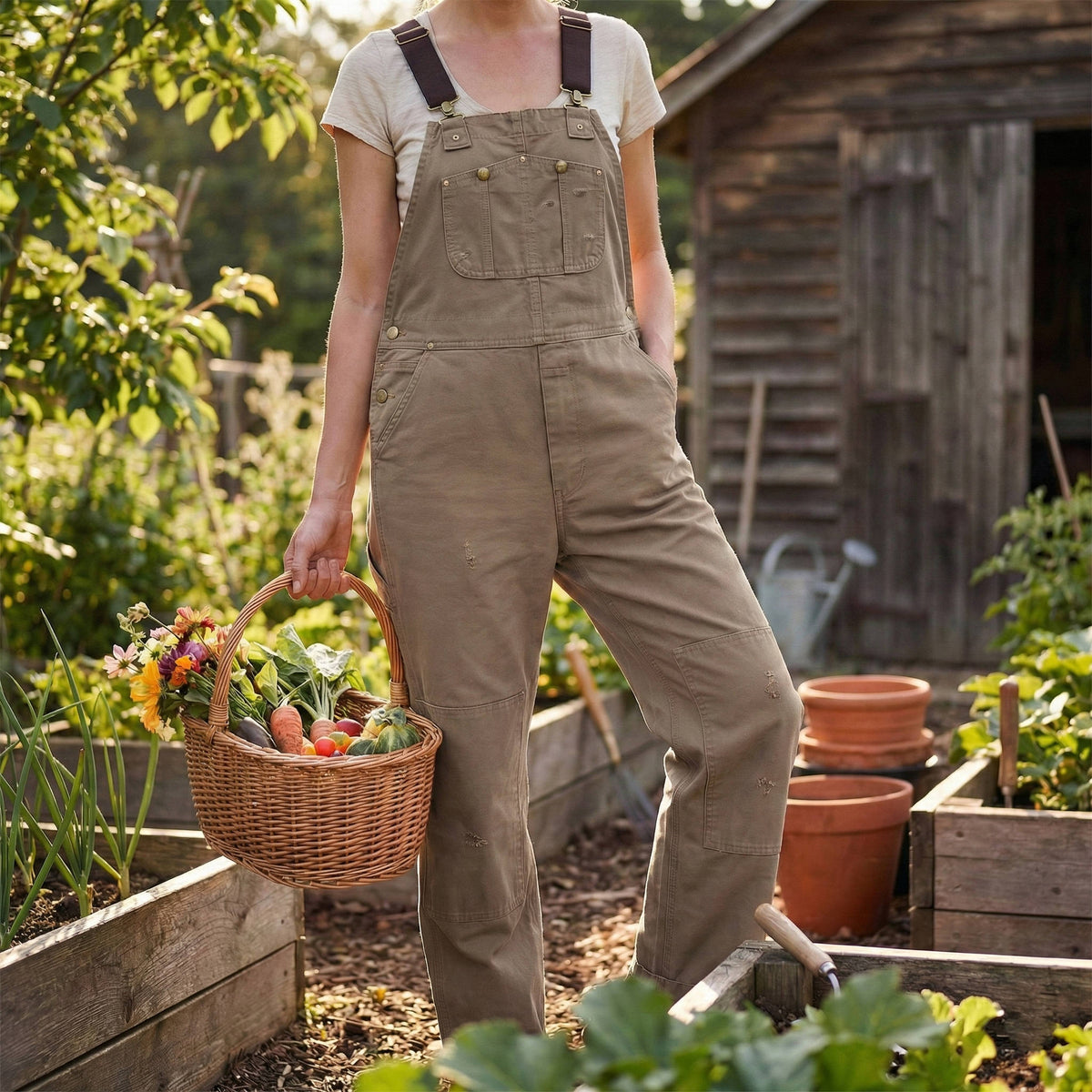 Women Overalls | Relaxed Fit & Workwear Comfort