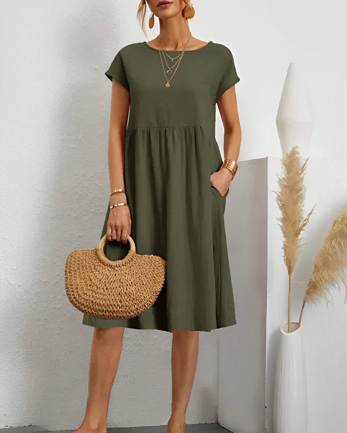 Women's Airy Cotton Summer Dress | Luxurious Fit 7