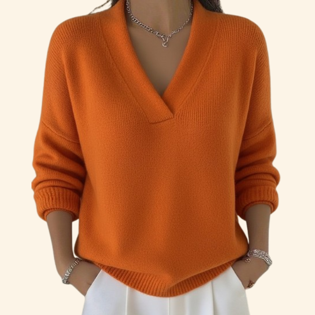 Women’s Blouse | V-Neck Long Sleeve 4