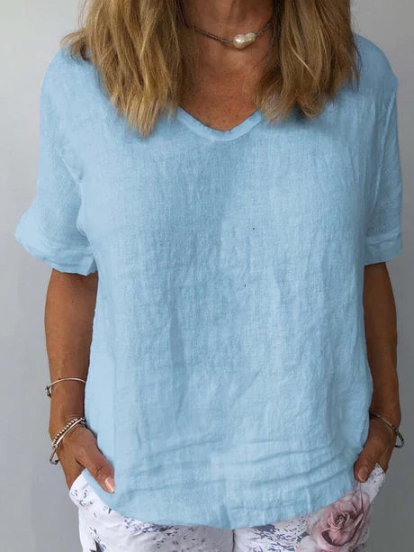 Women's V-Neck T-Shirt | Casual Comfort Fit