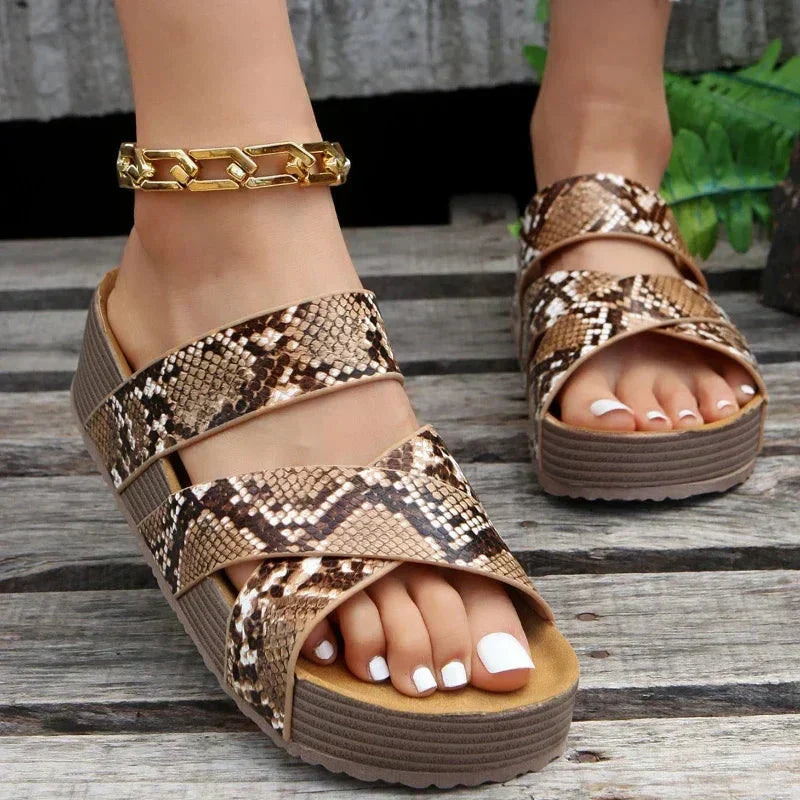 Chic Braided Platform Wedge Sandals for Every Occasion
