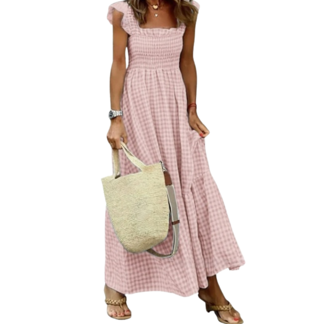 Women's Maxi Dress | Smocked Tiered Design