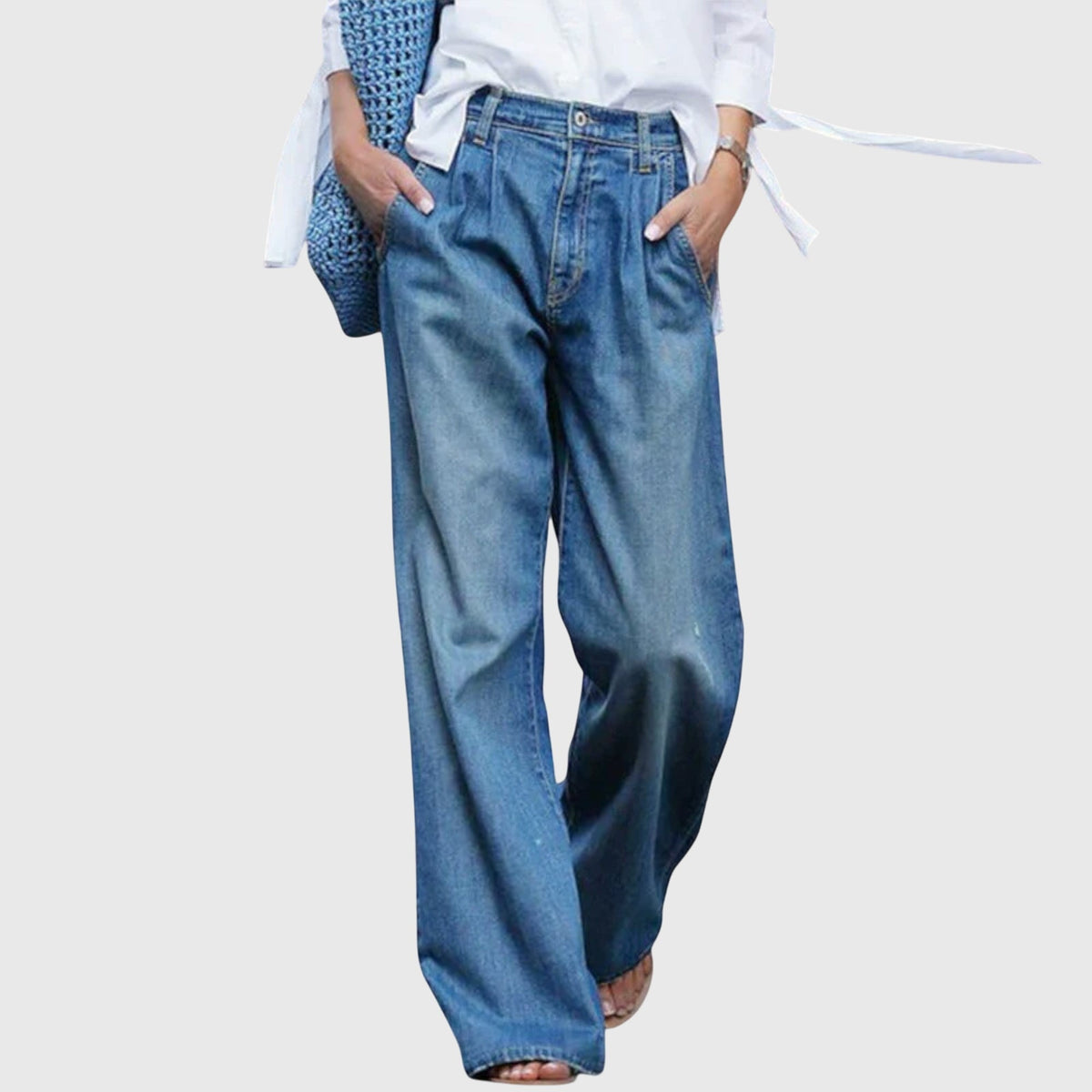 Women's Wide Leg Jeans | All-Day Comfort & Style
