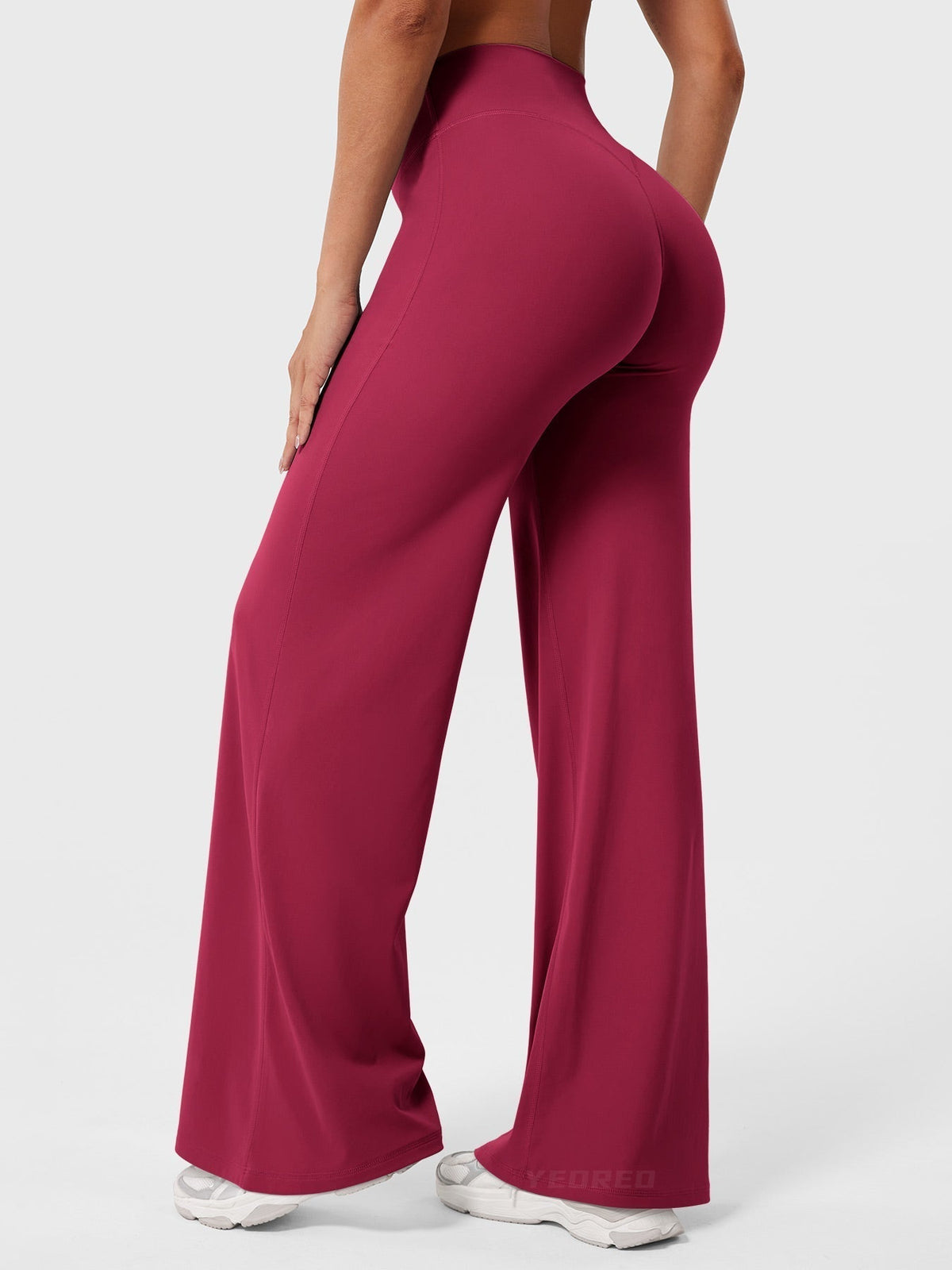 Women's Wide Leg Yoga Pants | High Waist & Sculpting Flare Fit