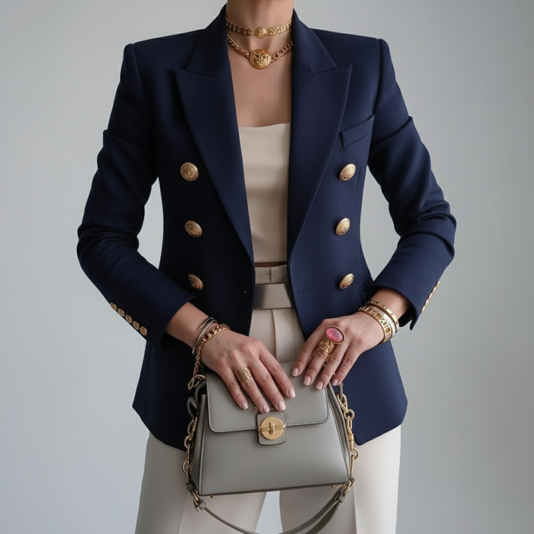Chic Women's Blazer for Work and Social Events