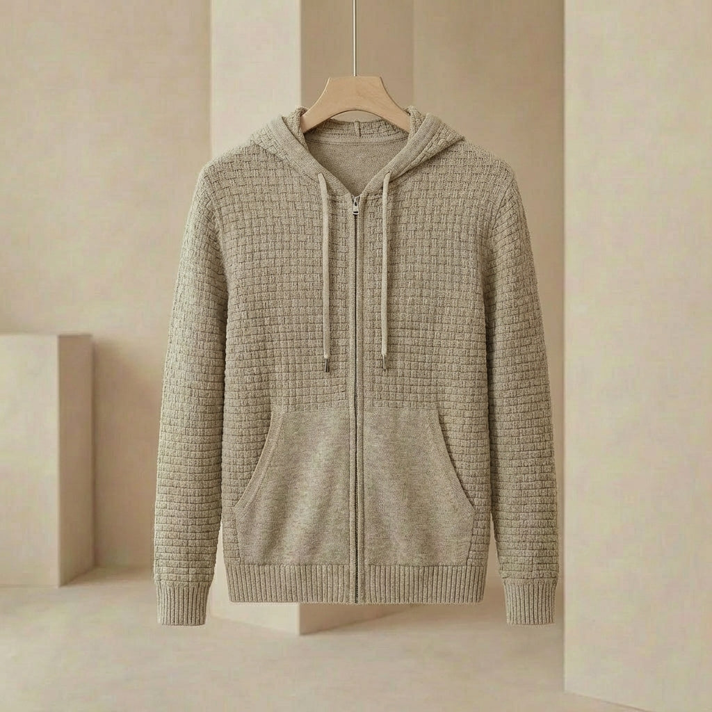 Men's Full Zip Hoodie Storm Cuffs Deep Pockets Jacket 7