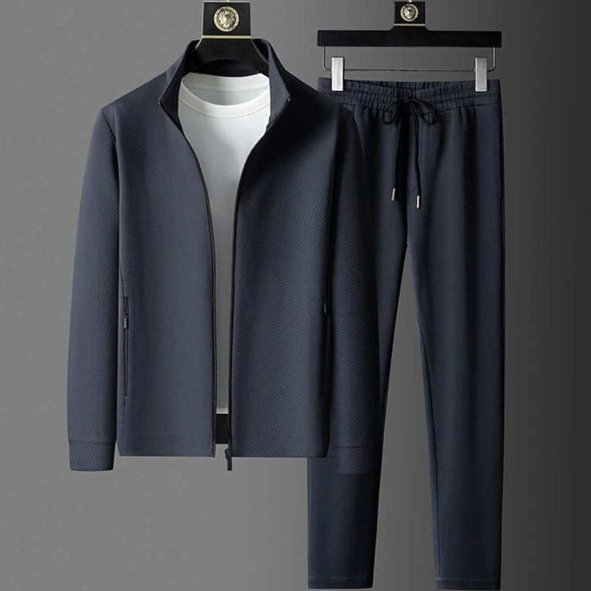 Lawson | Men's Classic Two-Piece Zip-Up Tapered Activewear Suit