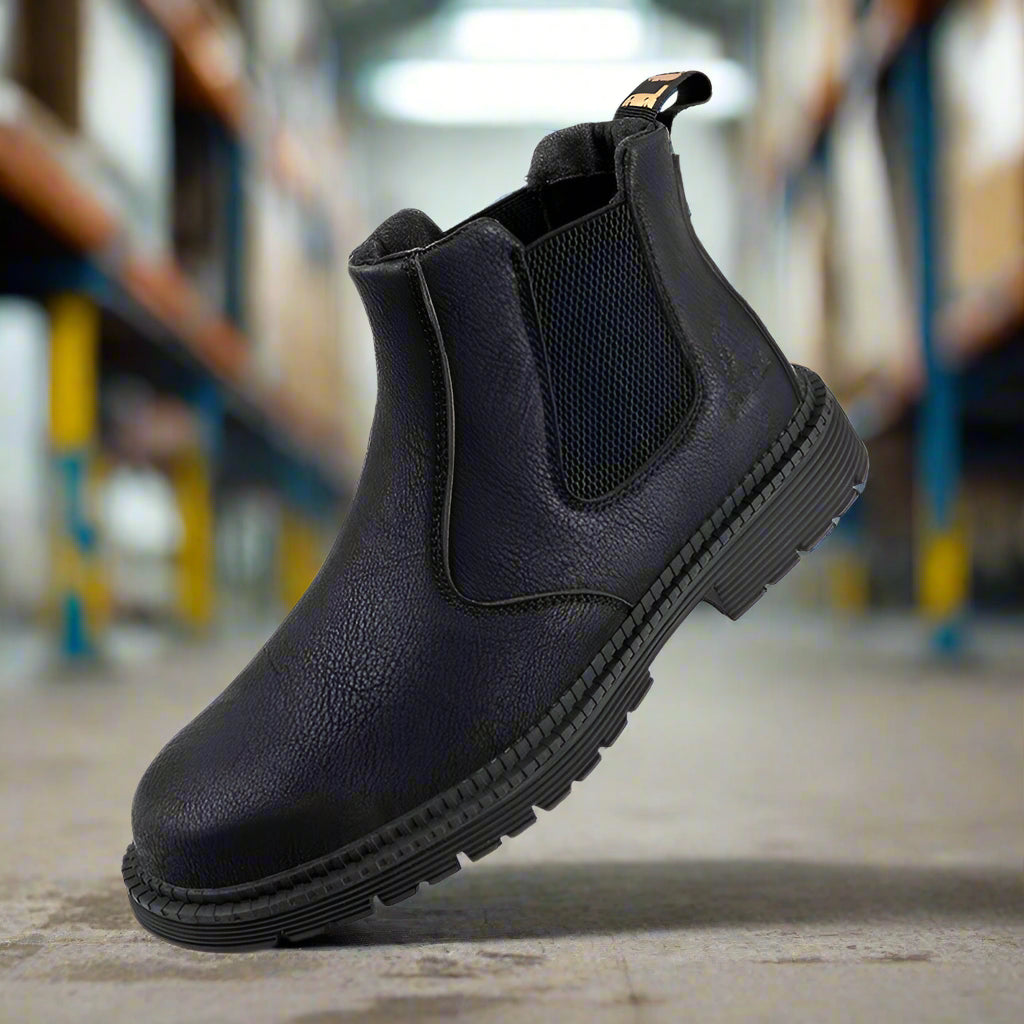 Men's Steel Cap Boots | Slip-On & Durable 3