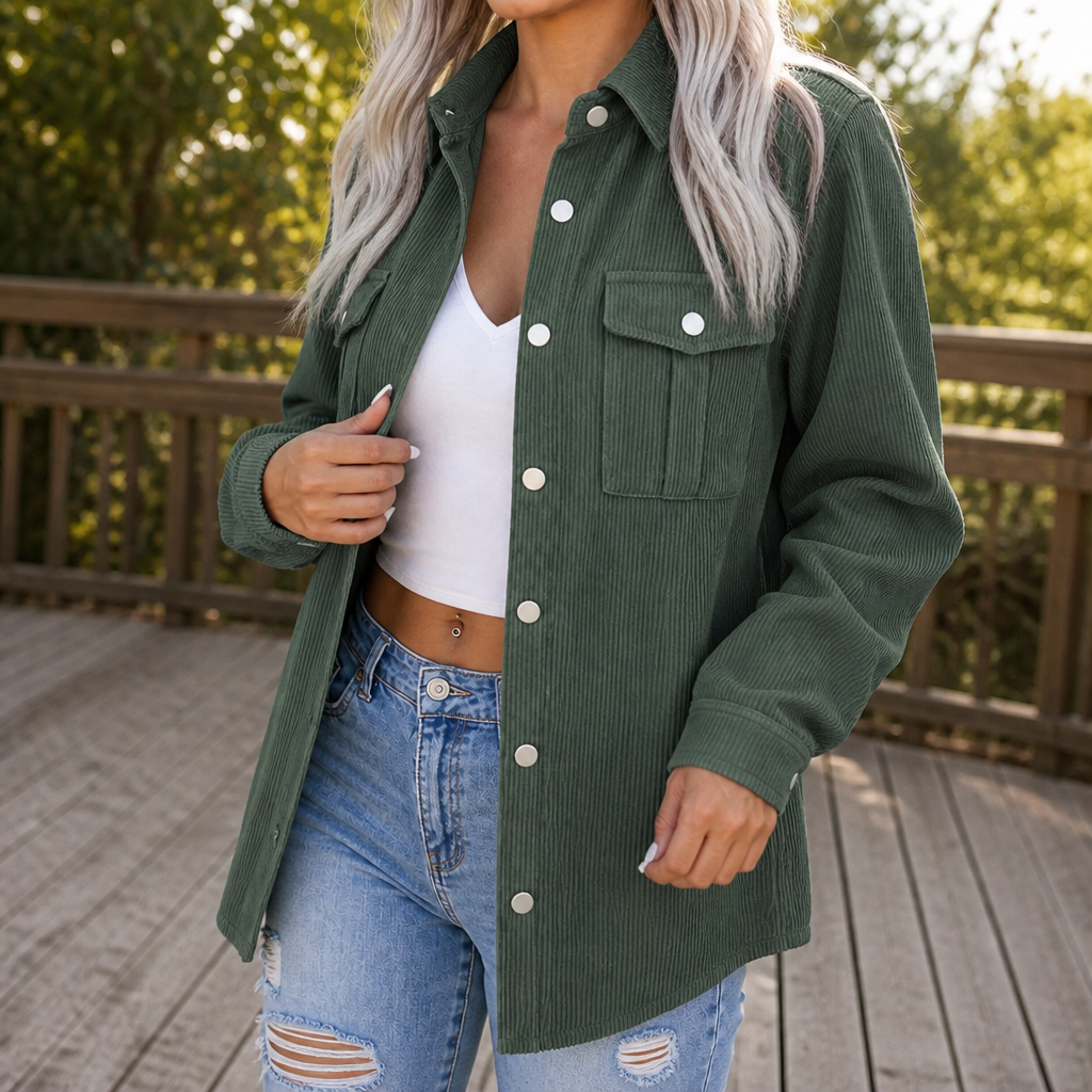 Women's Shirt Jacket | Oversized & Layers Over Sweaters 12