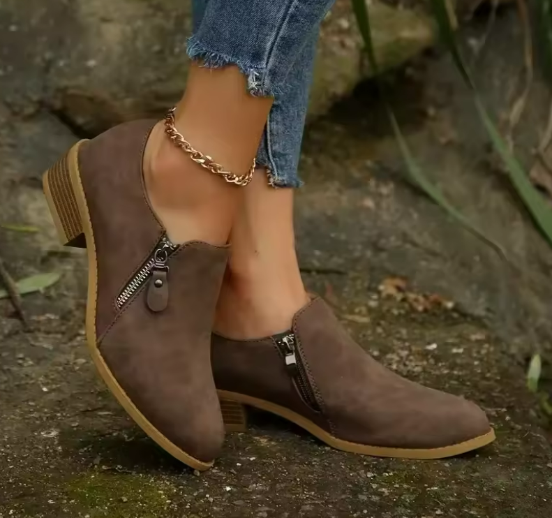 Women's Ankle Boots | Orthopaedic Support & Zip-Up Comfort 5