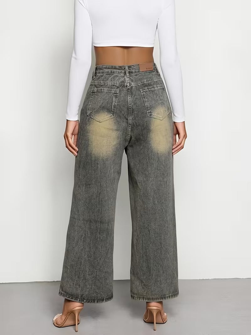 Women's High-Waisted Wide-Leg Trousers | Flattering Fit 4