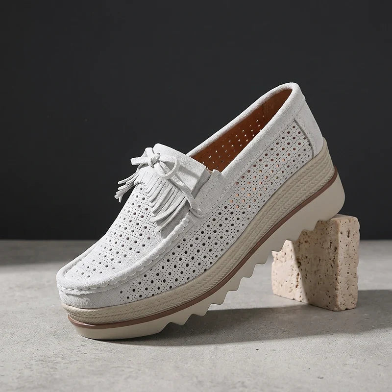 Women's Platform Loafers | Cushioned Comfort 24