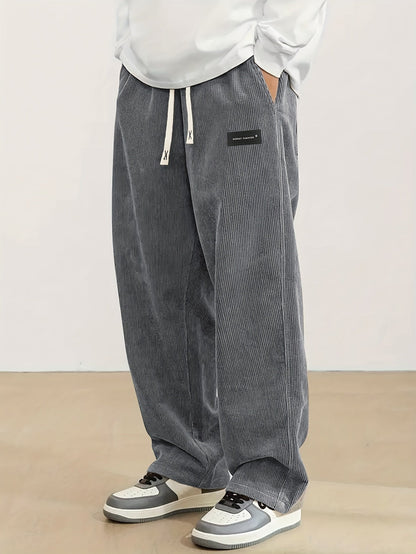 Men's Trousers | Relaxed Straight-Leg Fit 37