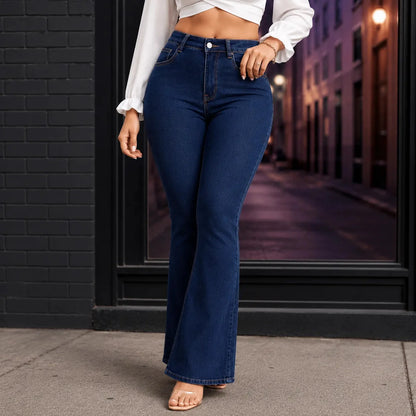 Women's High Waist Flare Jeans | Butt-Lifting & Stretch Fit 18