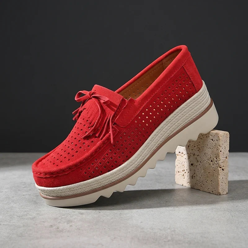 Women's Platform Loafers | Cushioned Comfort 16