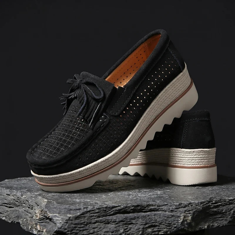 Women's Platform Loafers | Cushioned Comfort 22