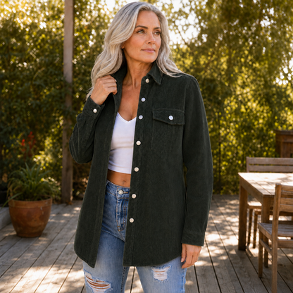 Women's Shirt Jacket | Oversized & Layers Over Sweaters 3