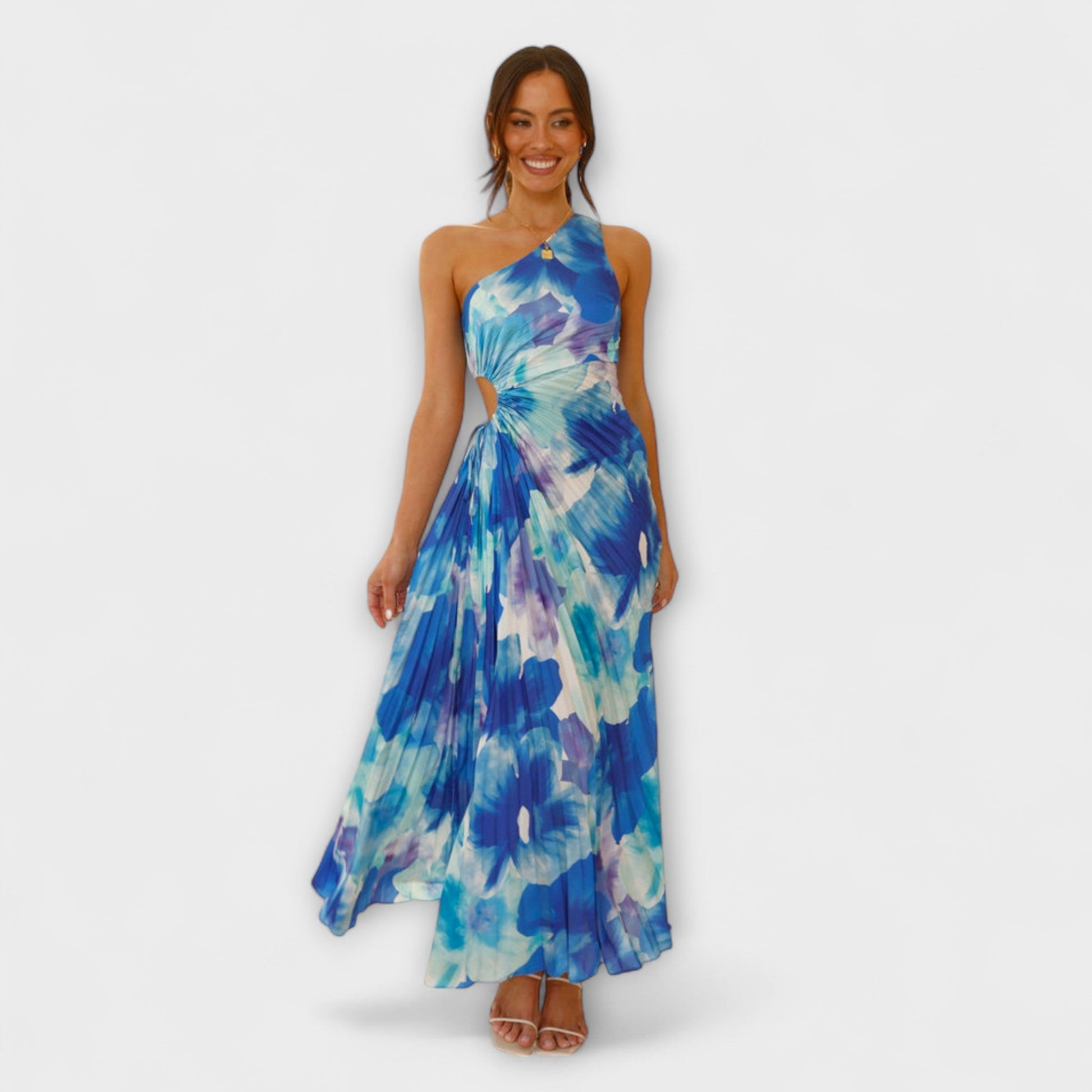 Sienna - Chic Cut-Out Maxi Dress for Events