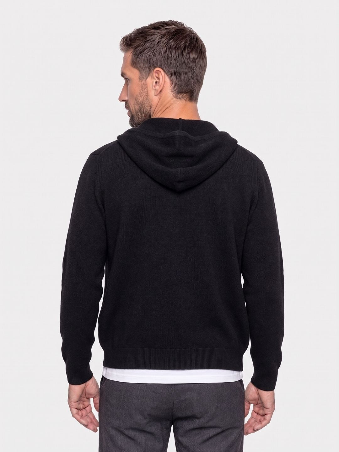 Men's Zip Hoodie Sweater | Warm & Sophisticated 2