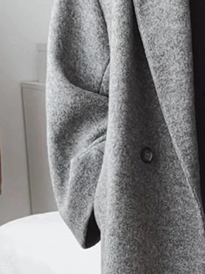 Women's Long Coat | Oversized & Warm 4