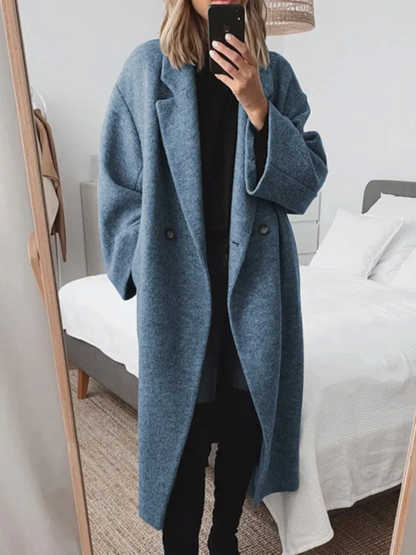Women's Long Coat | Oversized & Warm 3