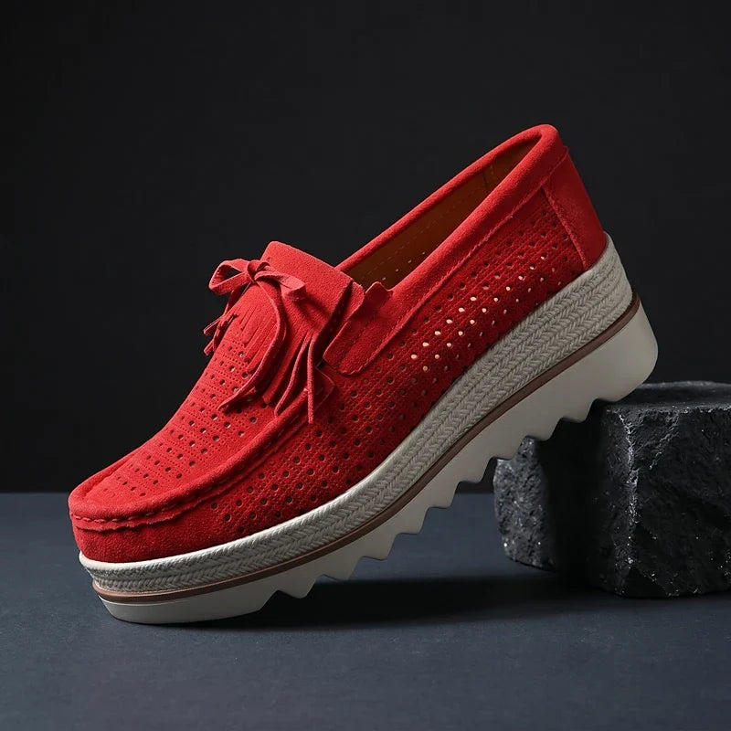 Women's Platform Loafers | Cushioned Comfort 14