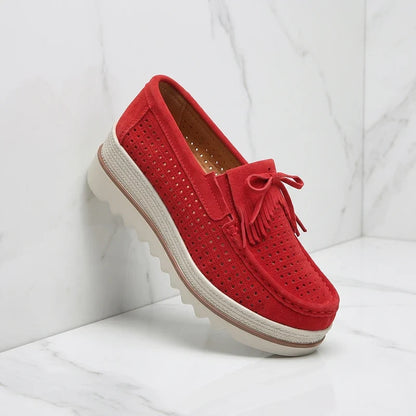 Women's Platform Loafers | Cushioned Comfort 13