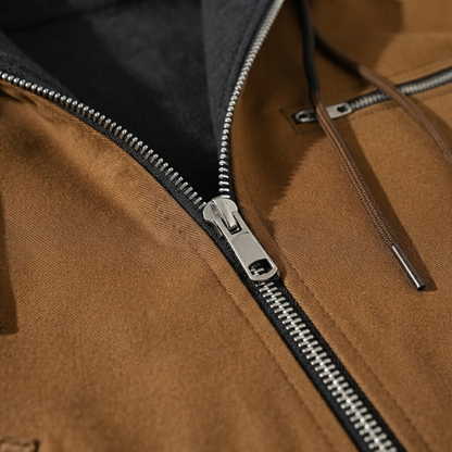 Men's Hooded Winter Jacket | Lined & Warm 18
