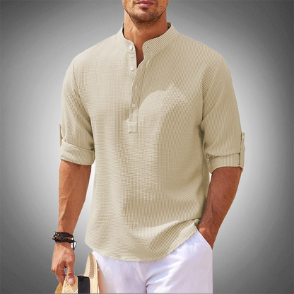 Men's Henley Shirt | Relaxed Fit & Breathable 6