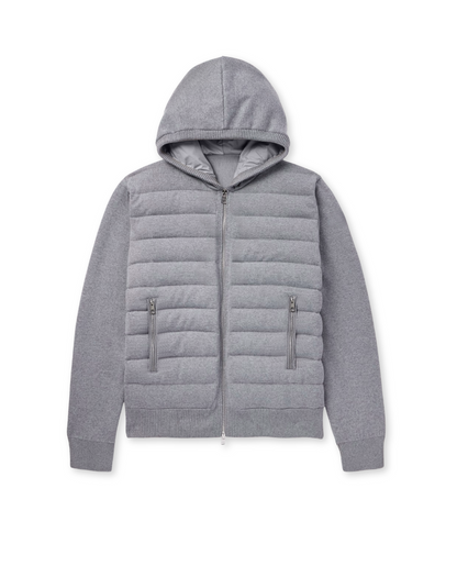Men's Hooded Hybrid Jacket | Warm & Comfortable 1