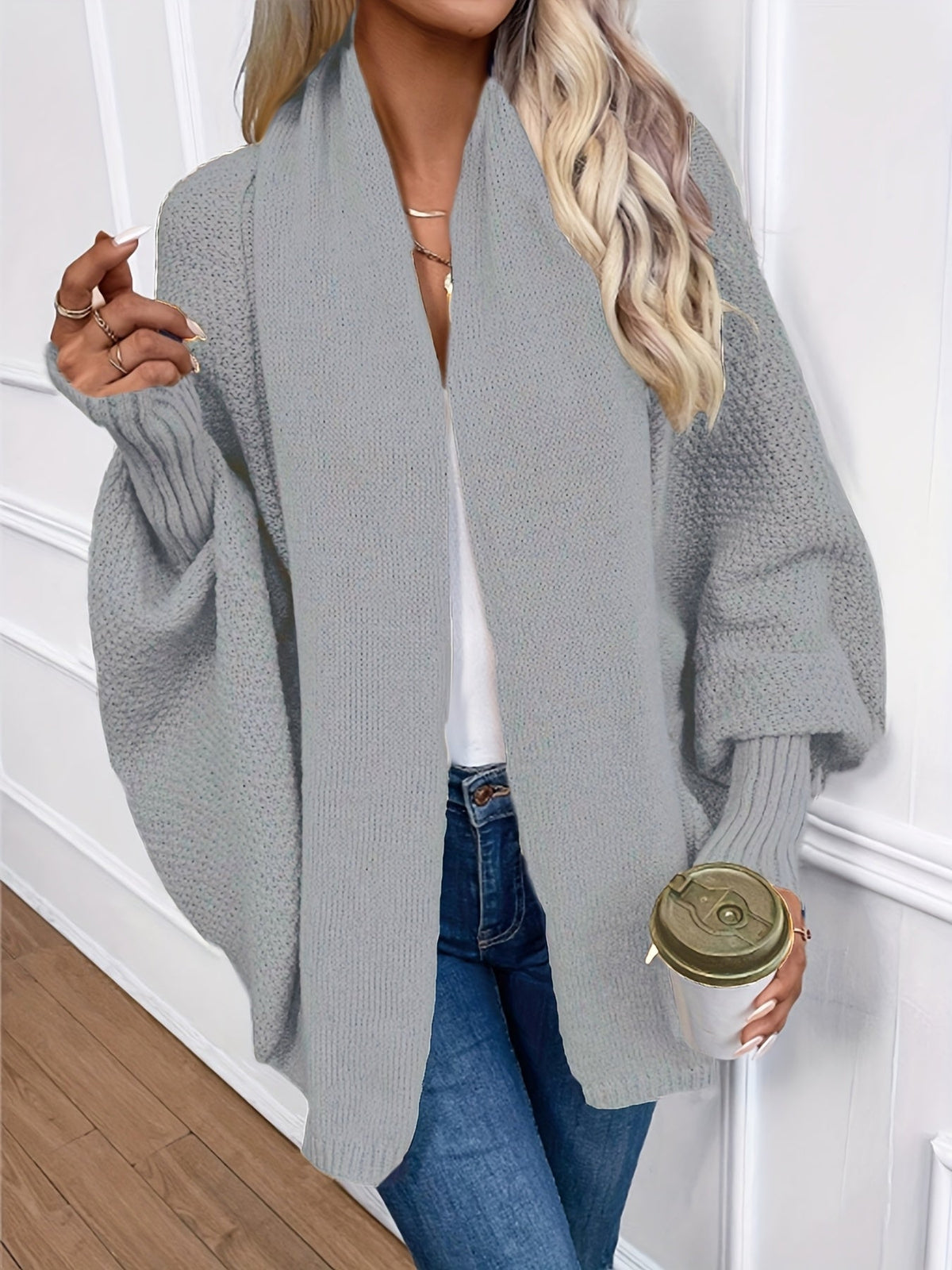 Women's Shawl-Collar Cardigan | Relaxed Fit & Comfort 14