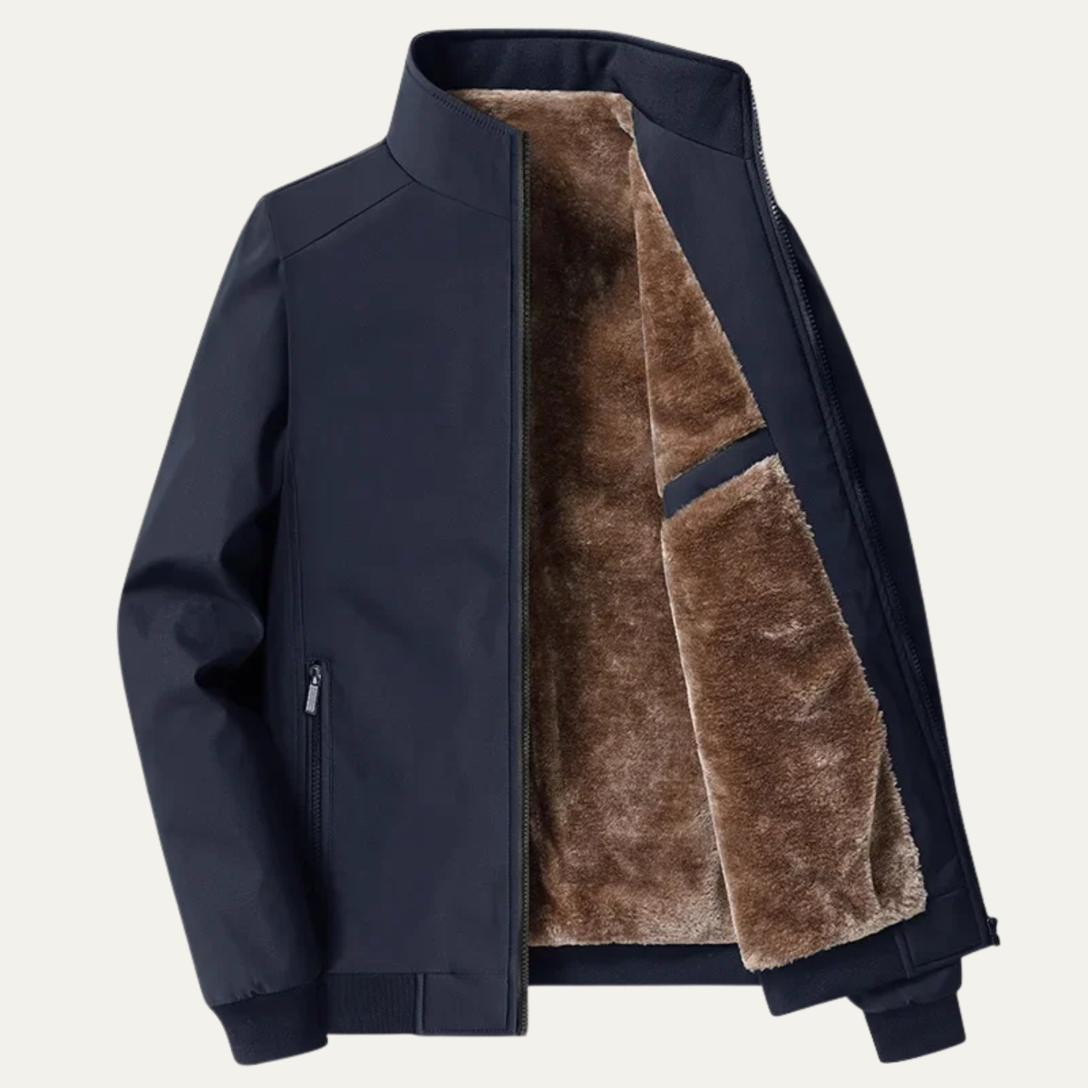 Men’s Elegant Warm Fleece Lining Jacket