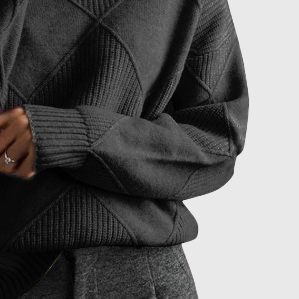 Women's Roll Neck Jumper | Cosy & Warm Knit 11