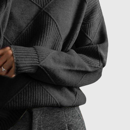 Women's Roll Neck Jumper | Cosy & Warm Knit 11