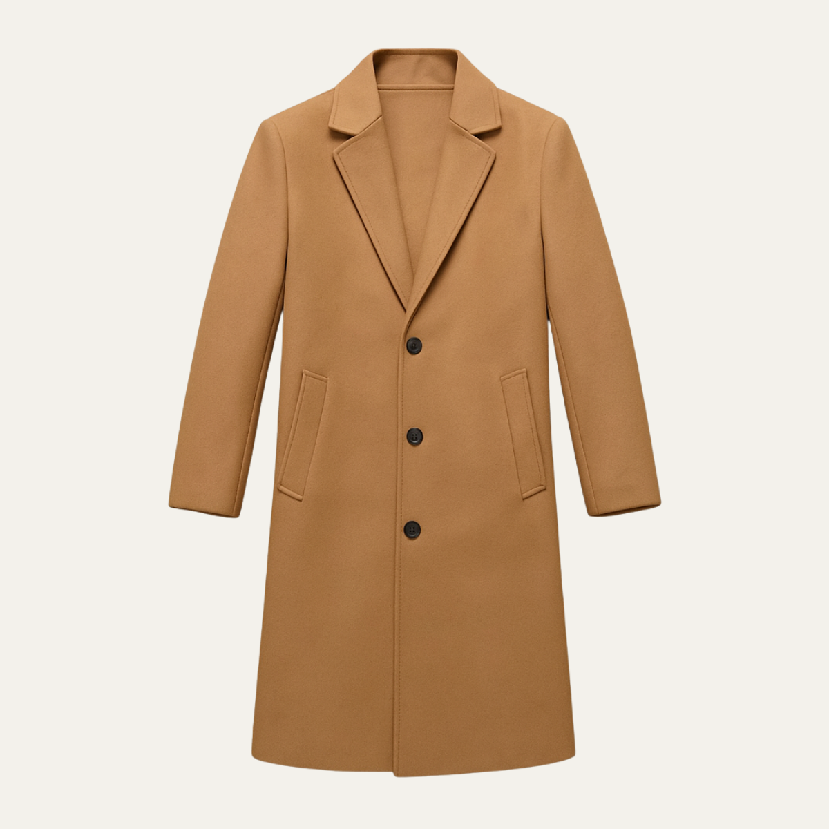Men’s Classic Cotton Winter Overcoat