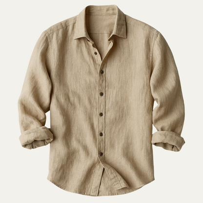 Long Sleeve Cotton Shirt for Men